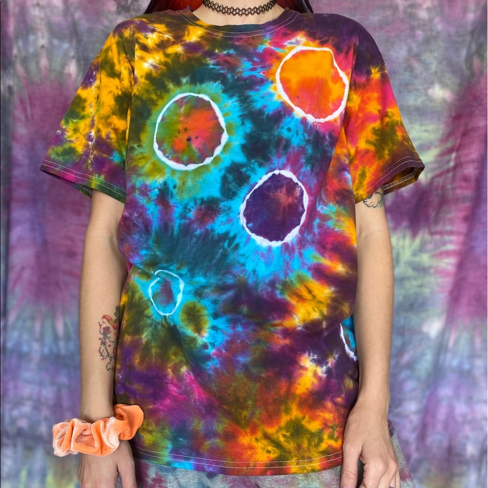 Galaxy Inspired Tie Dye Shirt